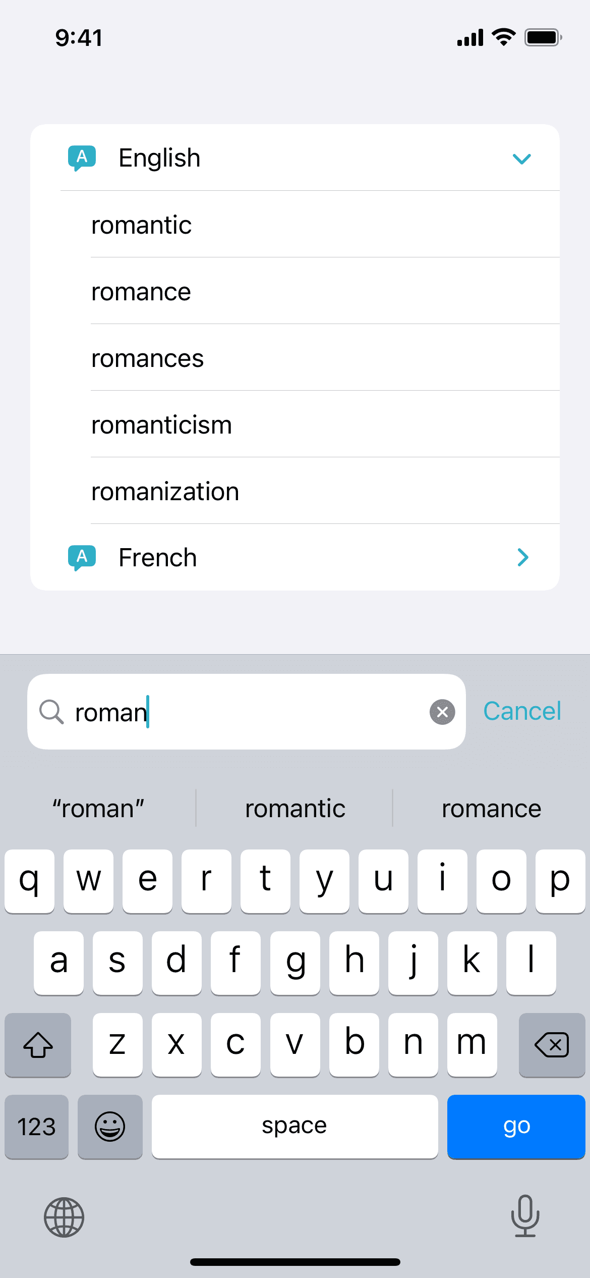 Lingo App Screenshot